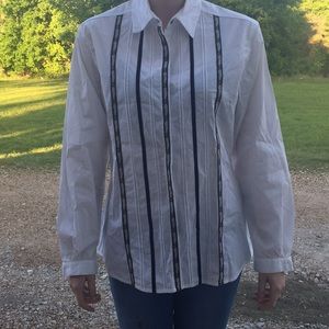 White long sleeve shirt